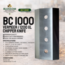 BC1000 / BC1200XL Chipper Knife | Premium Aftermarket Replacement Blade