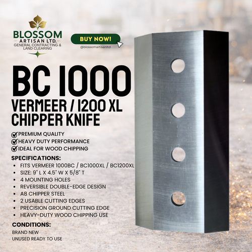 BC1000 / BC1200XL Chipper Knife | Premium Aftermarket Replacement Blade