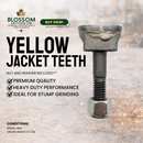 Yellow Jacket Stump Grinder Teeth | Premium Aftermarket